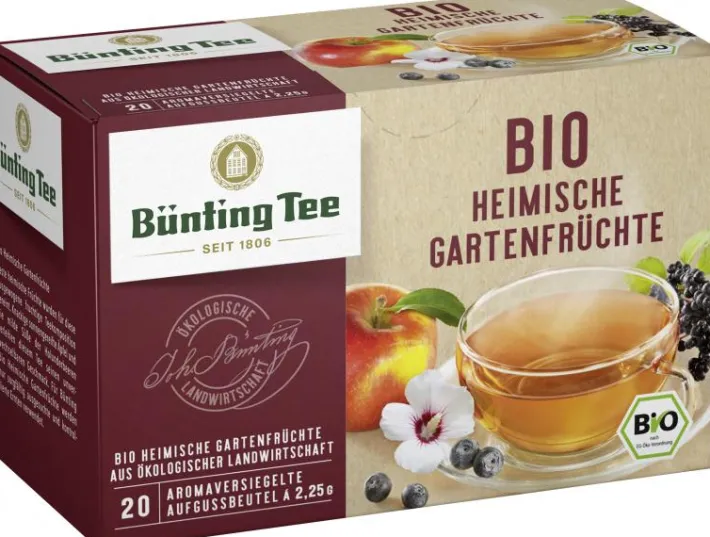Bünting Tee Bio Heimische Gartenfrüchte20 x 2,25 g
