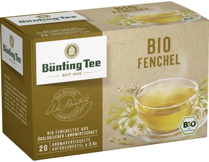 Bünting Tee Bio-Fenchel20 x 2,50 g