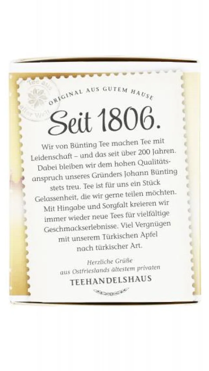 Bünting Tee Türkischer Apfel20 x 2,75 g