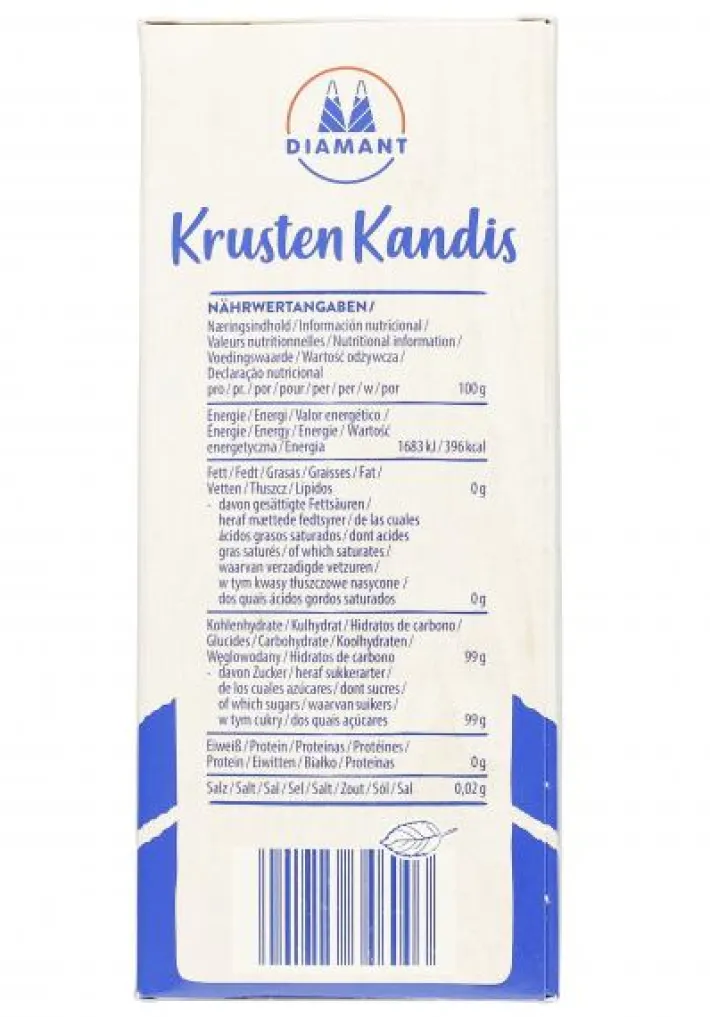 Bünting Tee Diamant Krustenkandis braun500 g