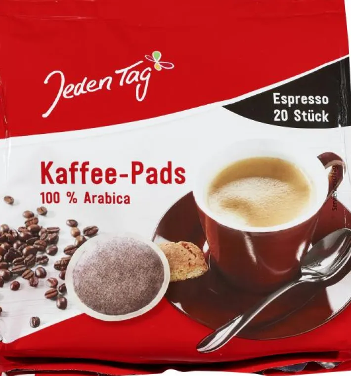 Bünting Tee Jeden Tag Kaffee-Pads Espresso 20 Pads140 g