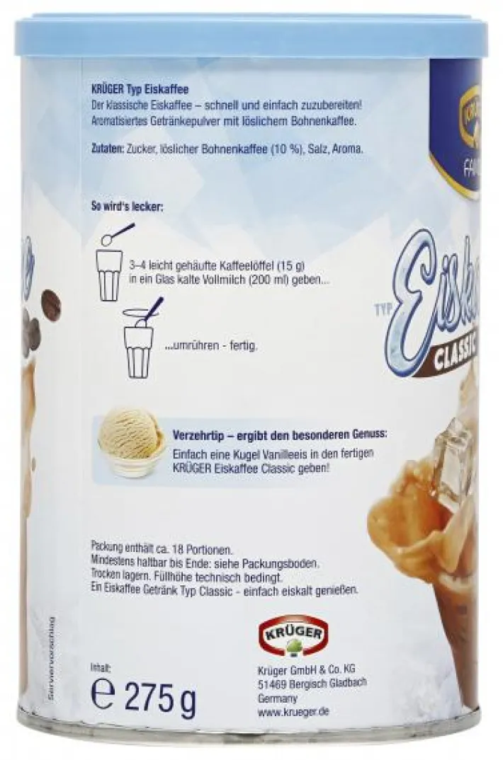 Bünting Tee Krüger Family Eiskaffee Classic275 g