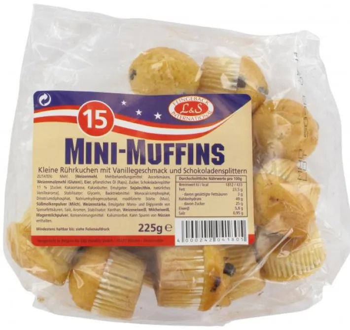 Bünting Tee L&S Mini-Muffins Vanille225 g