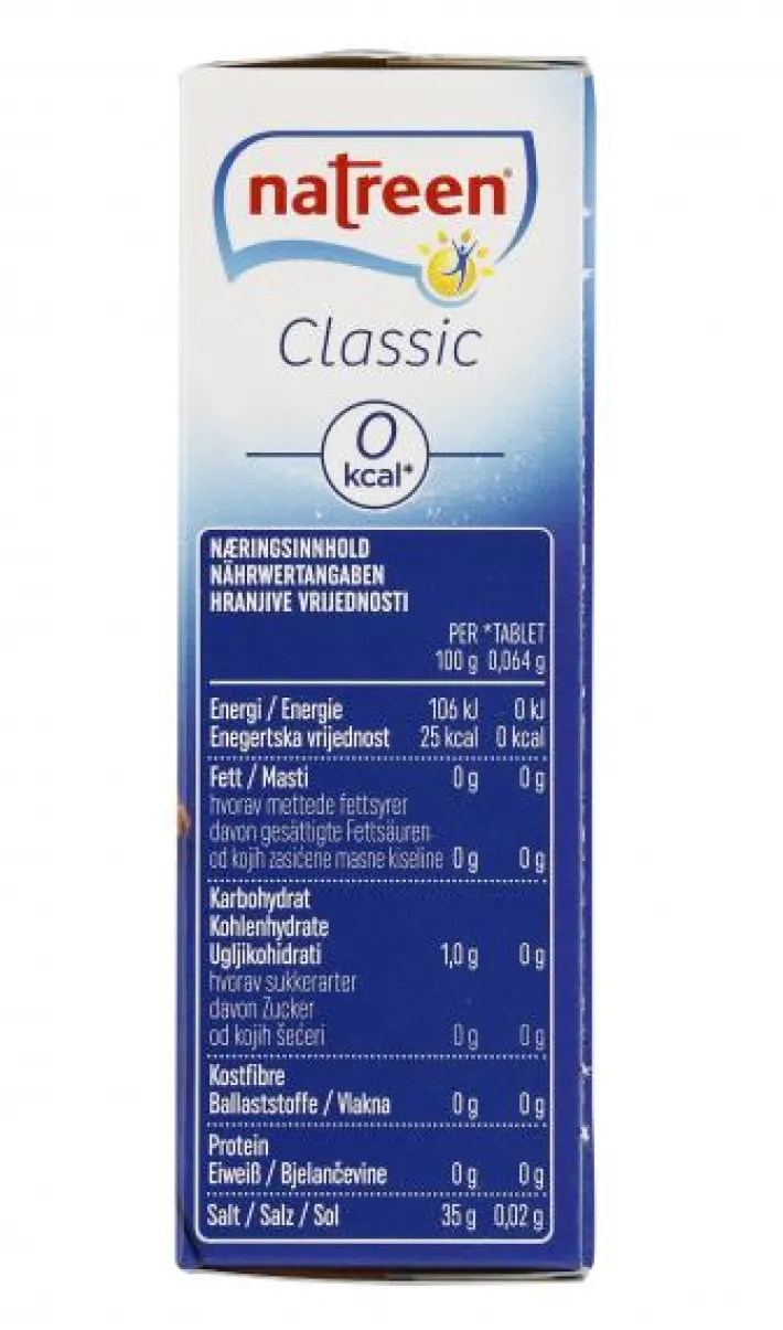 Bünting Tee Natreen Süßstoff Classic Tischspender500 St.