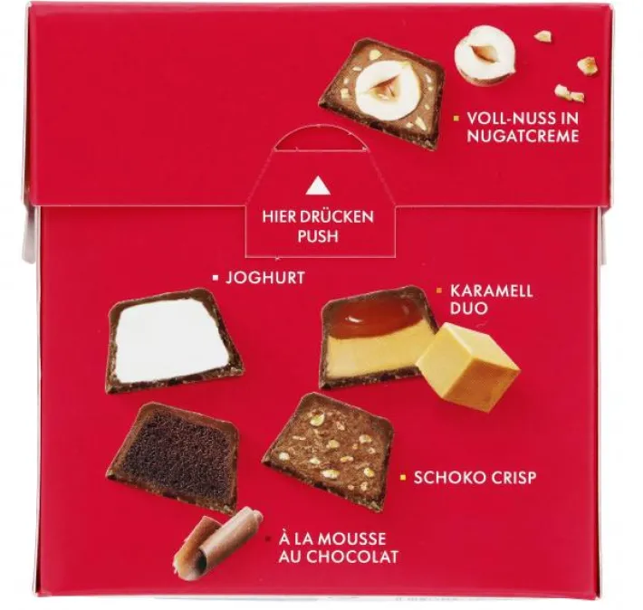 Bünting Tee Ritter Sport Schokowürfel Dankeschön176 g