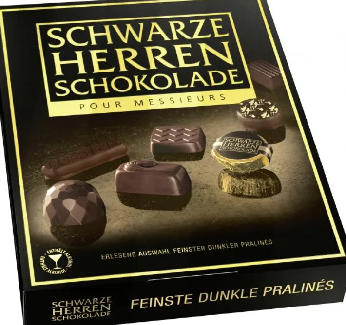 Bünting Tee Sarotti Schwarze Herren Schokolade Pralinés124 g